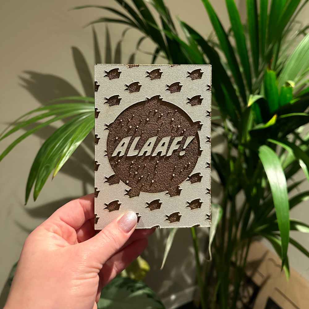 Wenskaart prinsenmuts